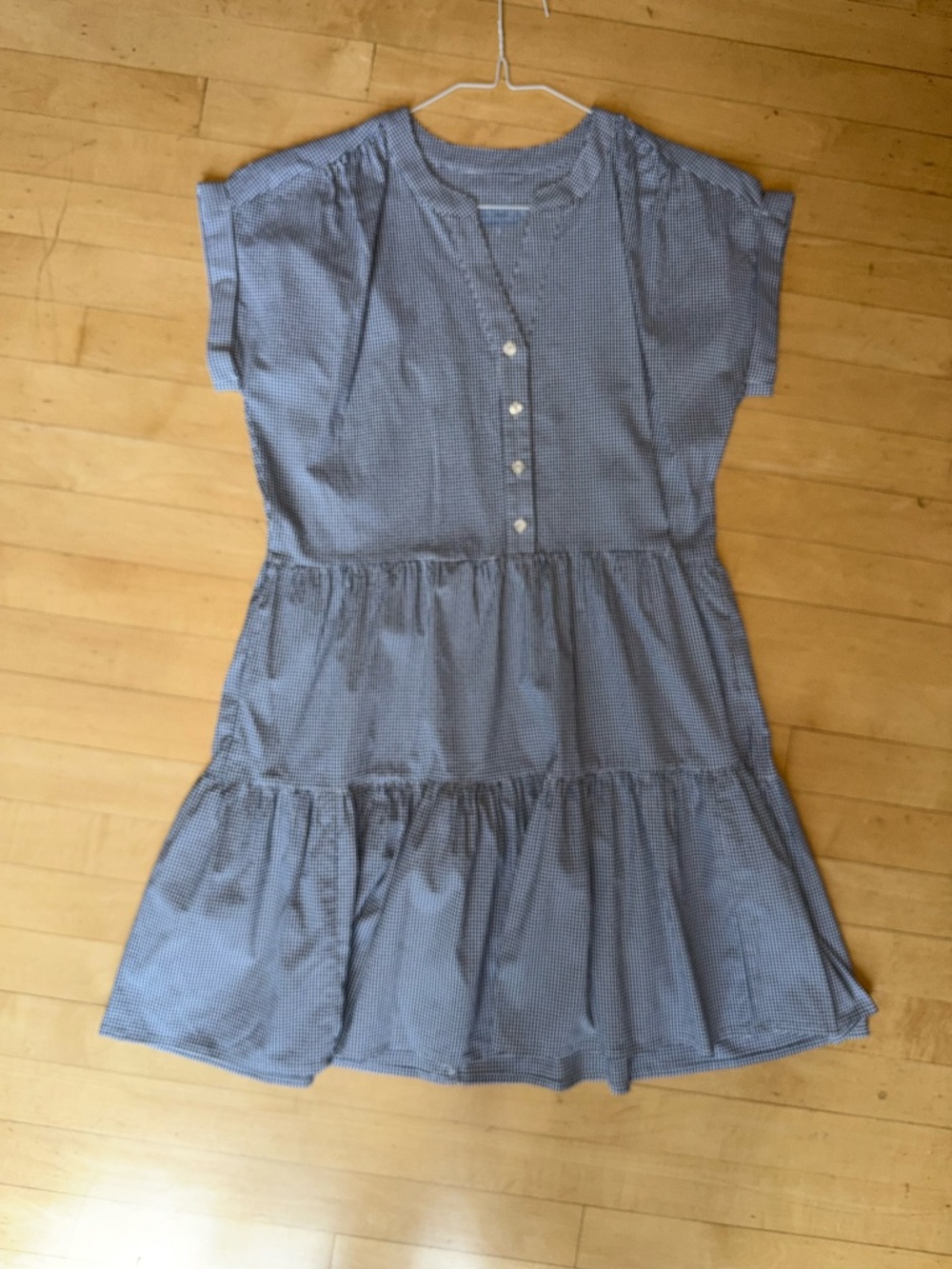 Vineyard Vines gingham Check Harbor performance dress, S, CB2730 - Picture 4 of 6